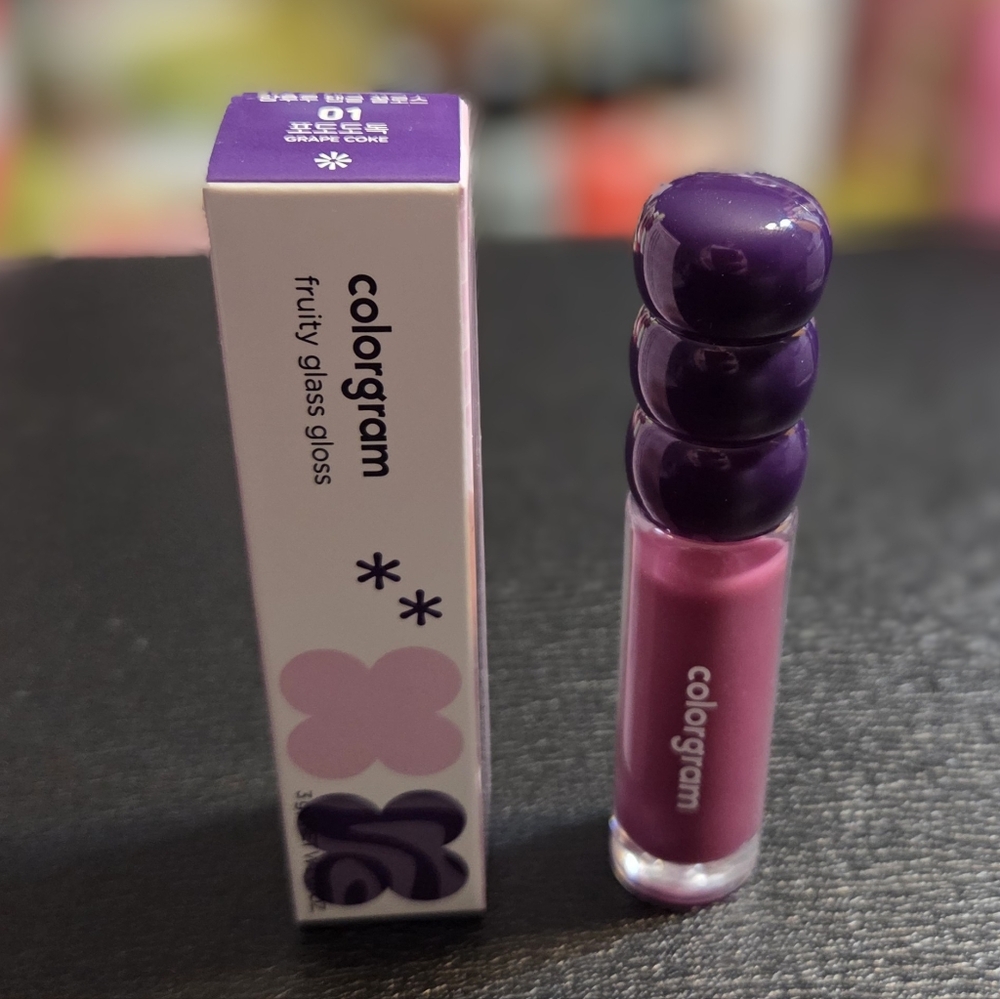 July 4th Special💜Colorgram Jelly Thru Fruity Glass Gloss in Grape Coke